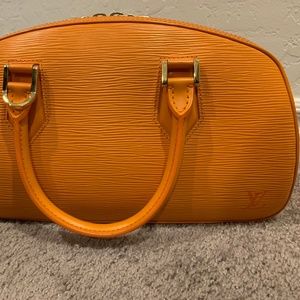 AUTHENTIC LOUIS VUITTON JASMINE ORANGE SMALL BAG